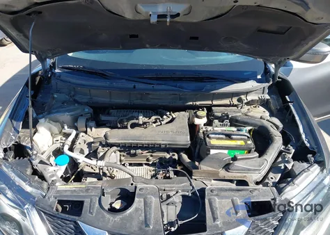 2016 Nissan Rogue Sv z USA, uszkodzony, nr VIN KNMAT2MT1GP642689